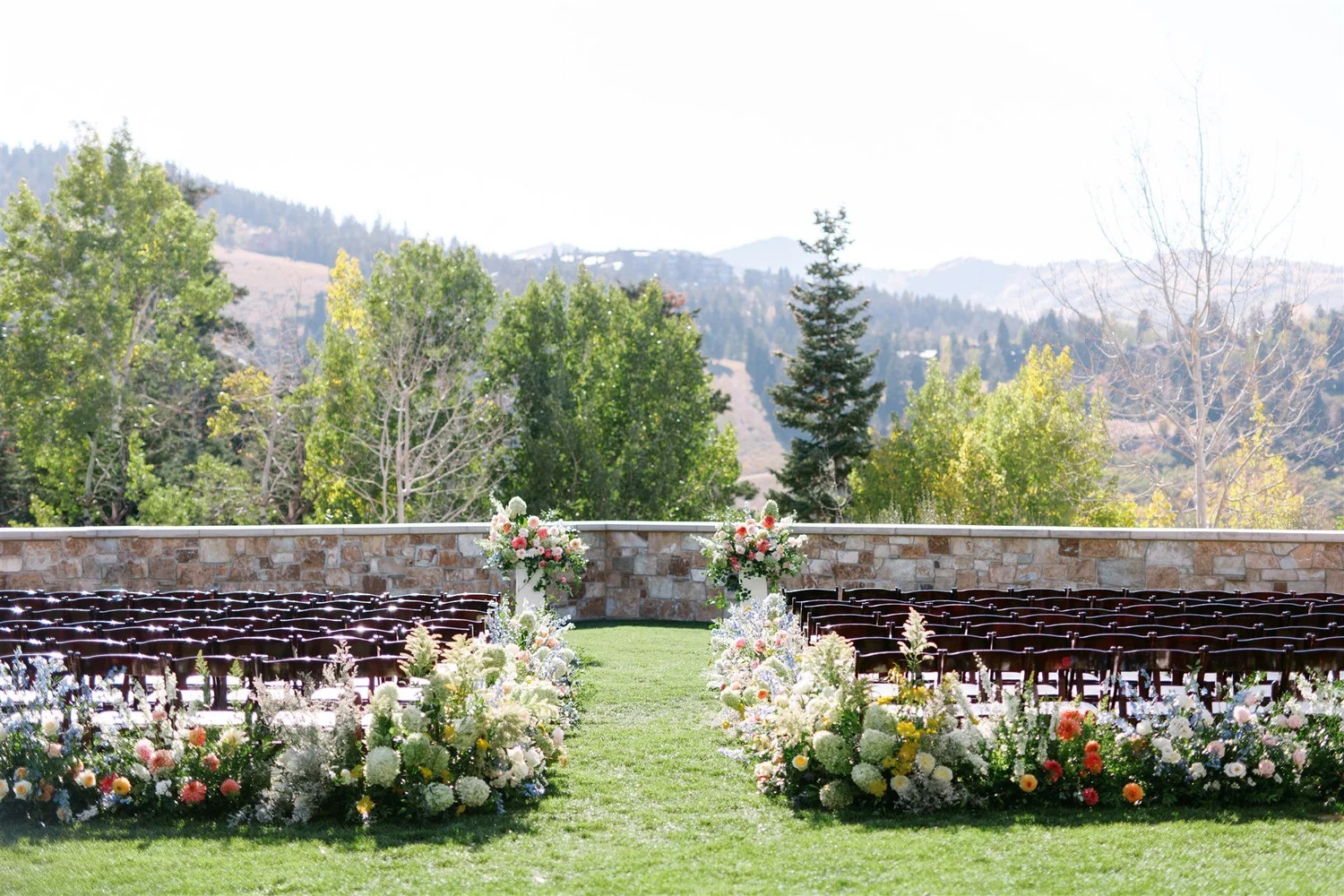 Bridal hair and makeup at St. Regis Deer Valley, Park City, Utah
