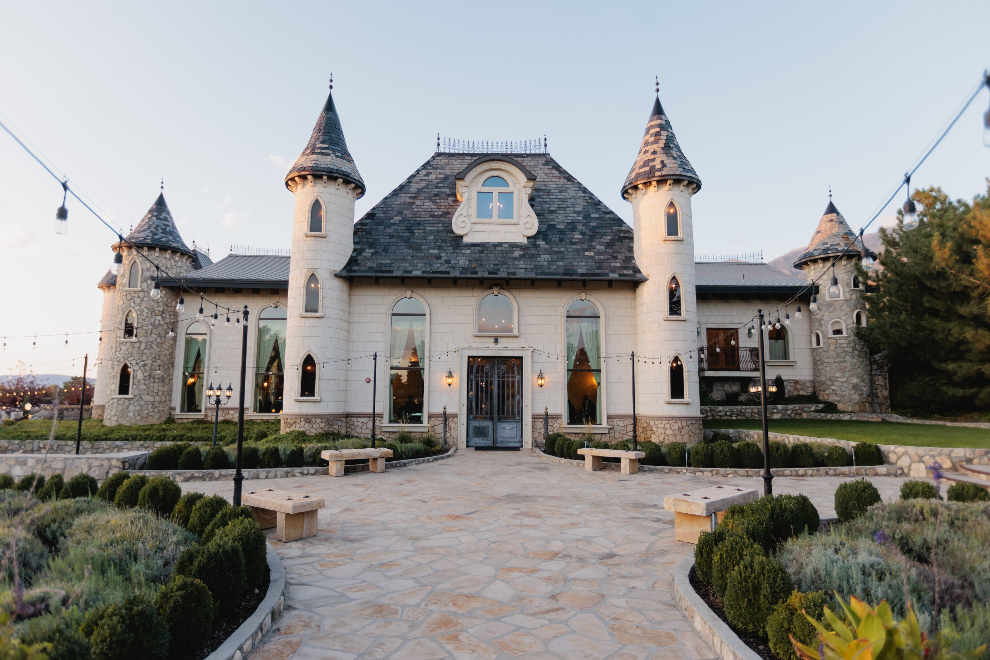 Bridal hair and makeup at Wadley Farms, Lindon, Utah